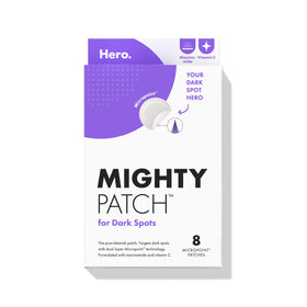 Mighty Patch Post-Blemish Patches front view with packaging