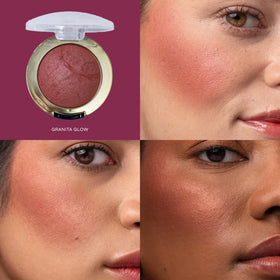 Milani Baked Blush Granita Glow with brush for application