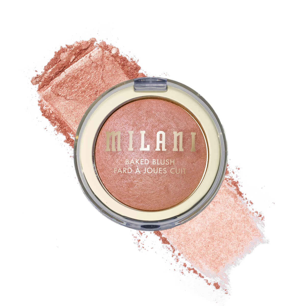 Milani Baked Blush Luminoso front view with packaging