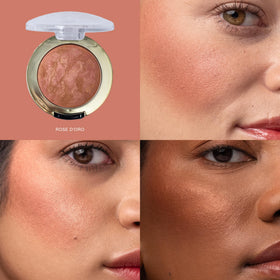 Milani Baked Blush Rose D'oro with brush