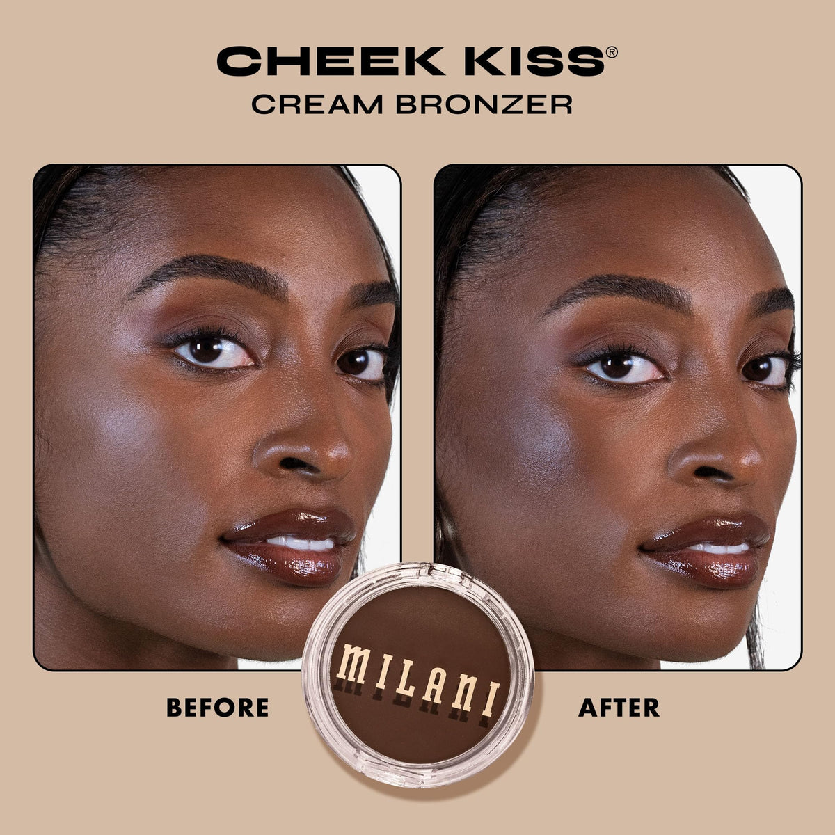 Milani Cheek Kiss Cream Bronzer Mocha Moment packaging