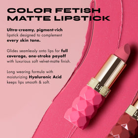 Milani Color Fetish Matte Lipstick packaging