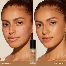 Milani Conceal + Perfect 2-in-1 Foundation 10-Golden Tan bottle side view