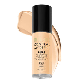 Milani Conceal + Perfect 2-in-1 Foundation + Concealer 00B-Light front view