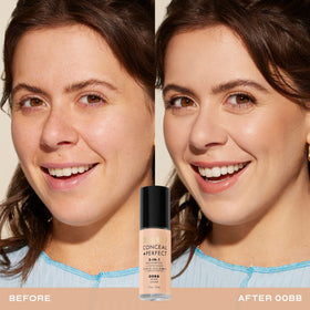 Milani Conceal + Perfect 2-in-1 Foundation + Concealer 00BB-Nude back view