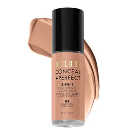Milani Conceal + Perfect 2-in-1 Foundation + Concealer Light Tan front view
