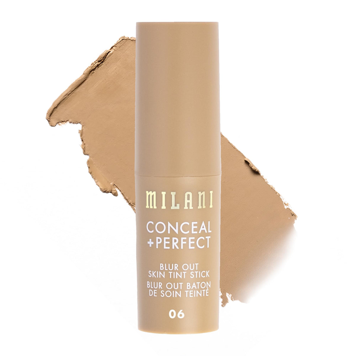 Milani Conceal + Perfect Blur Out Skin Tint Foundation 06-Light Peachy Warm front view