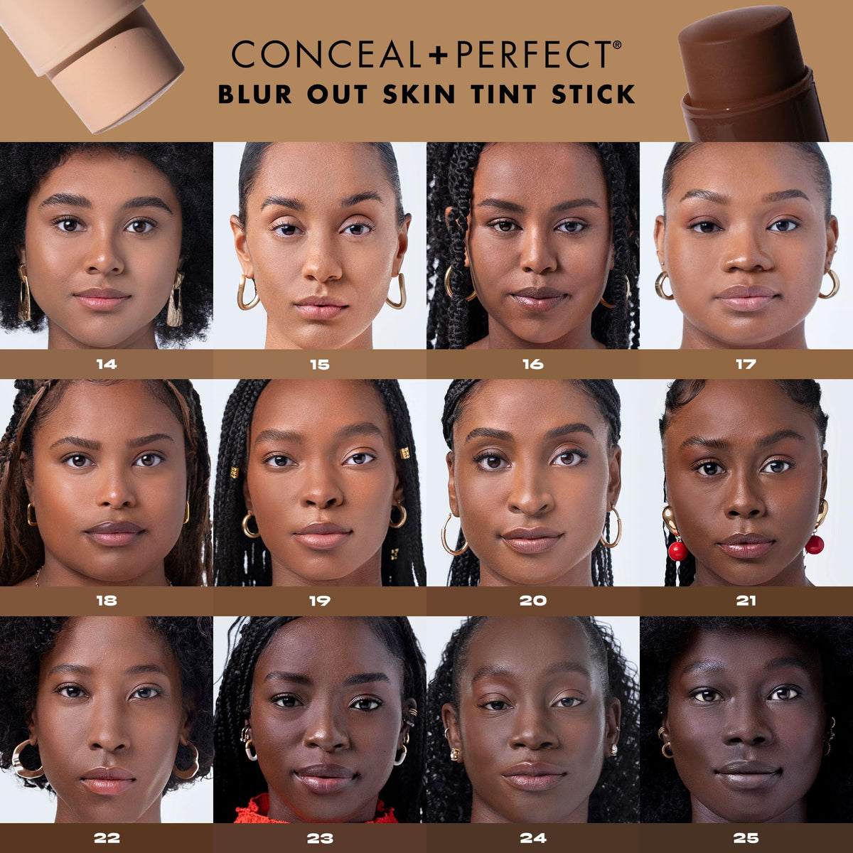 Milani Conceal + Perfect Blur Out Skin Tint Foundation 07-Light Medium applicator