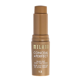 Milani Conceal + Perfect Blur Out Skin Tint Foundation 13-Tan Yellow texture on skin