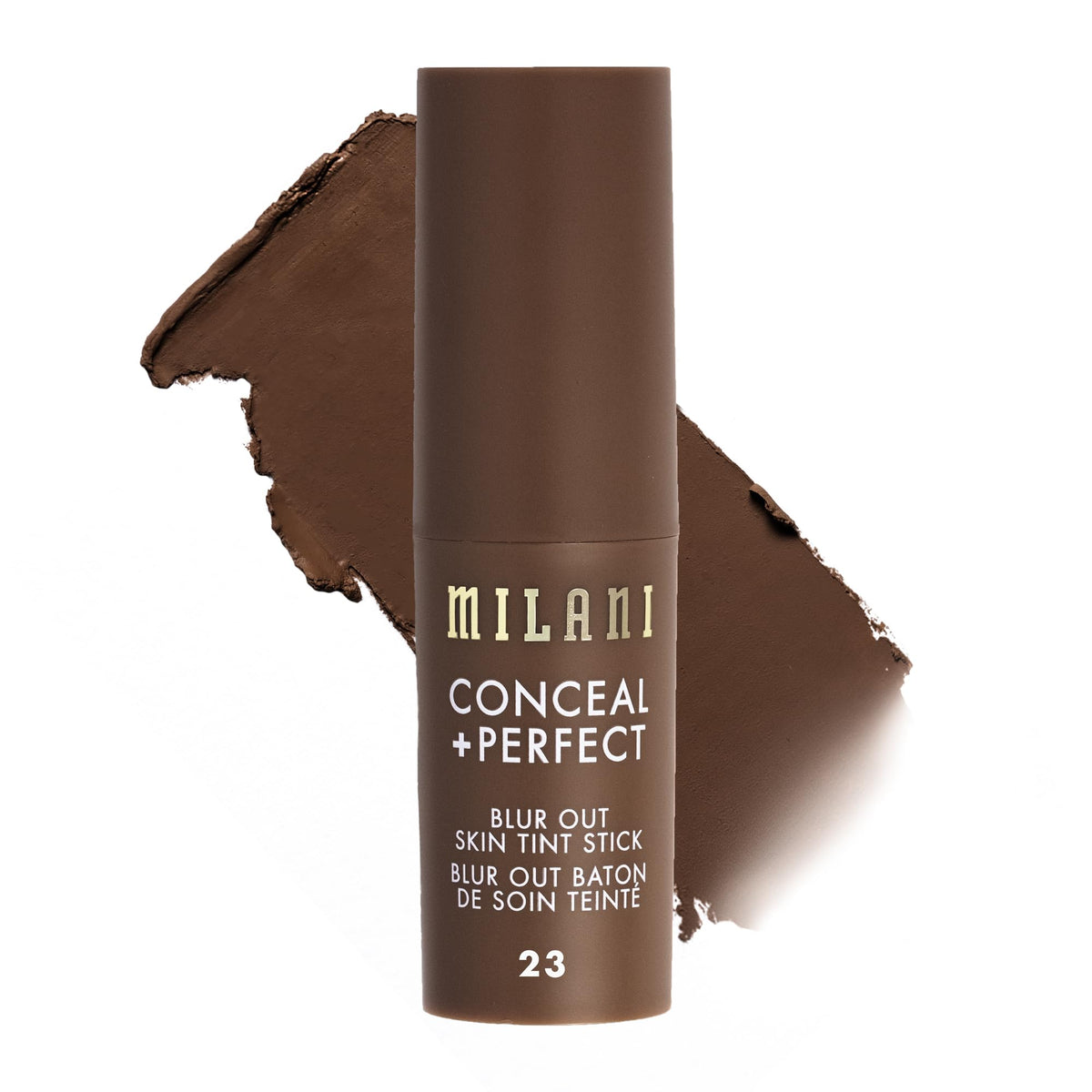 Milani Conceal + Perfect Blur Out Skin Tint Foundation 23-Rich Red front view