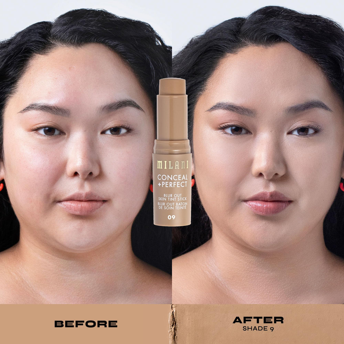 Milani Conceal + Perfect Blur Out Skin Tint Foundation Light Golden Beige packaging