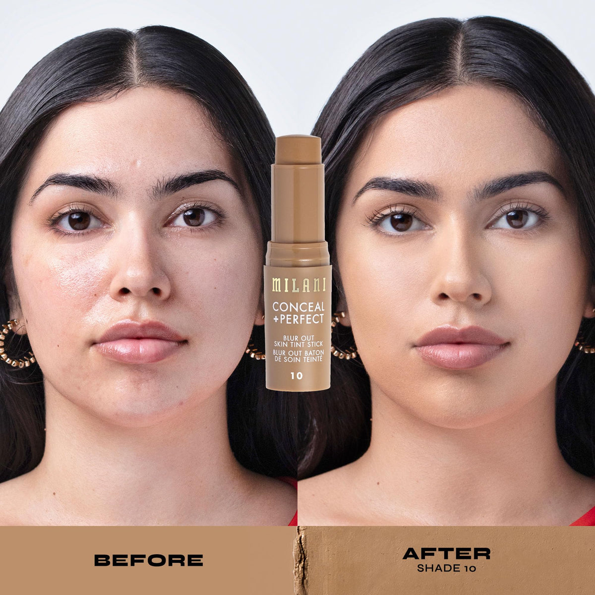 Milani Conceal + Perfect Blur Out Skin Tint Foundation shade range