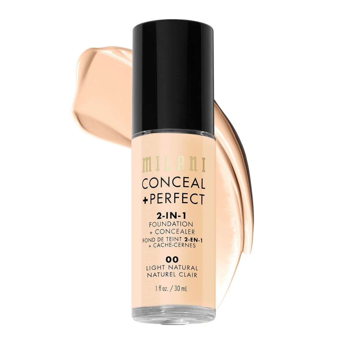 Milani Conceal + Perfect Liquid Foundation Light Neutral front view