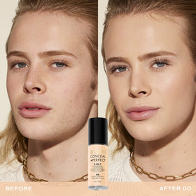 Milani Conceal + Perfect Liquid Foundation Light Neutral side view