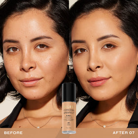 Milani Conceal + Perfect Liquid Foundation Sand - back view