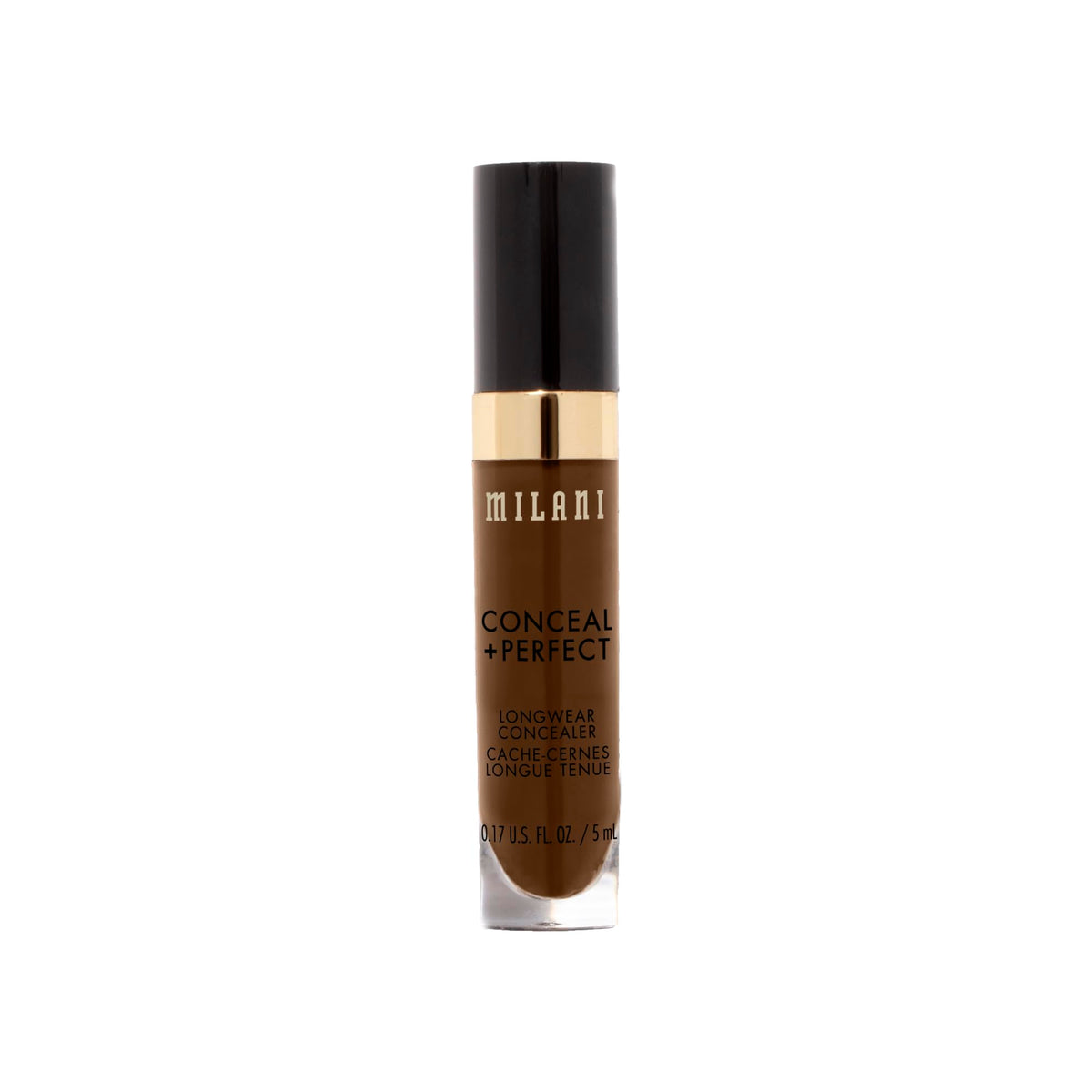 Milani Conceal + Perfect Longwear Concealer Cool Cocoa in makeup setting