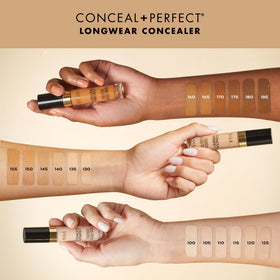 Milani Conceal + Perfect Longwear Concealer Cool Cocoa with doe foot applicator