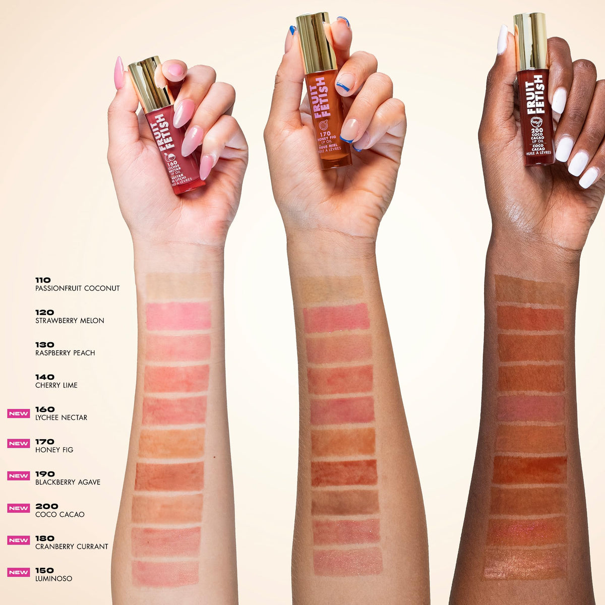 Milani Fruit Fetish Lip Oil Luminoso packaging
