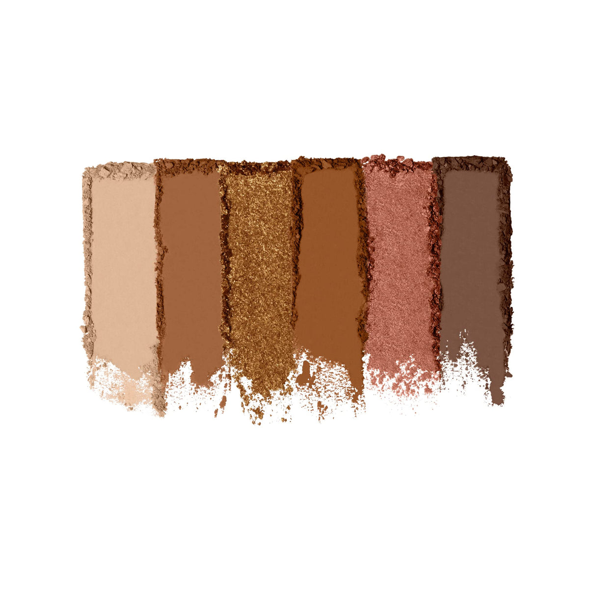 Milani Gilded Mini Eyeshadow Palette Champagne Problems on a vanity
