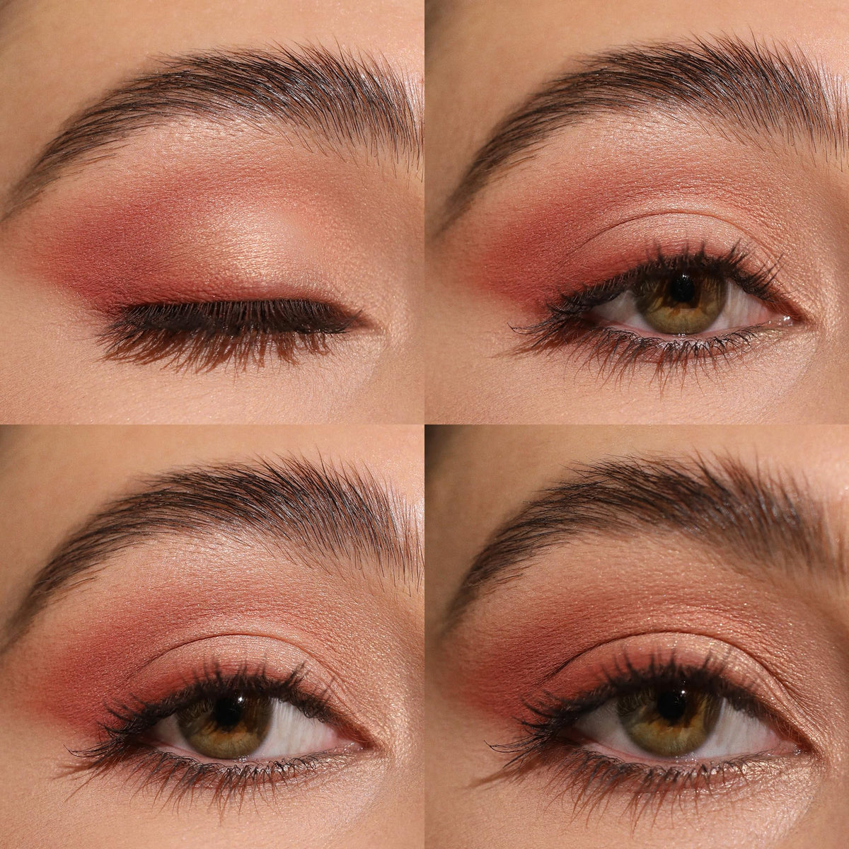 Milani Gilded Mini Eyeshadow Palette It's All Rose close-up of shimmer shades