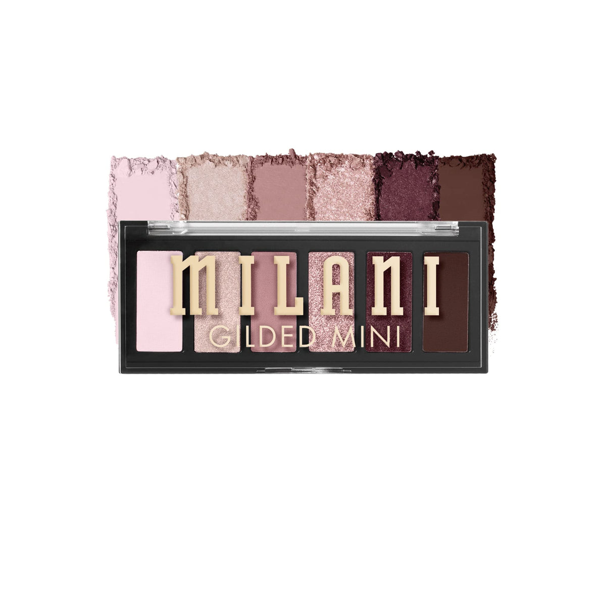 Milani Gilded Mini Eyeshadow Palette The Wine Down front view