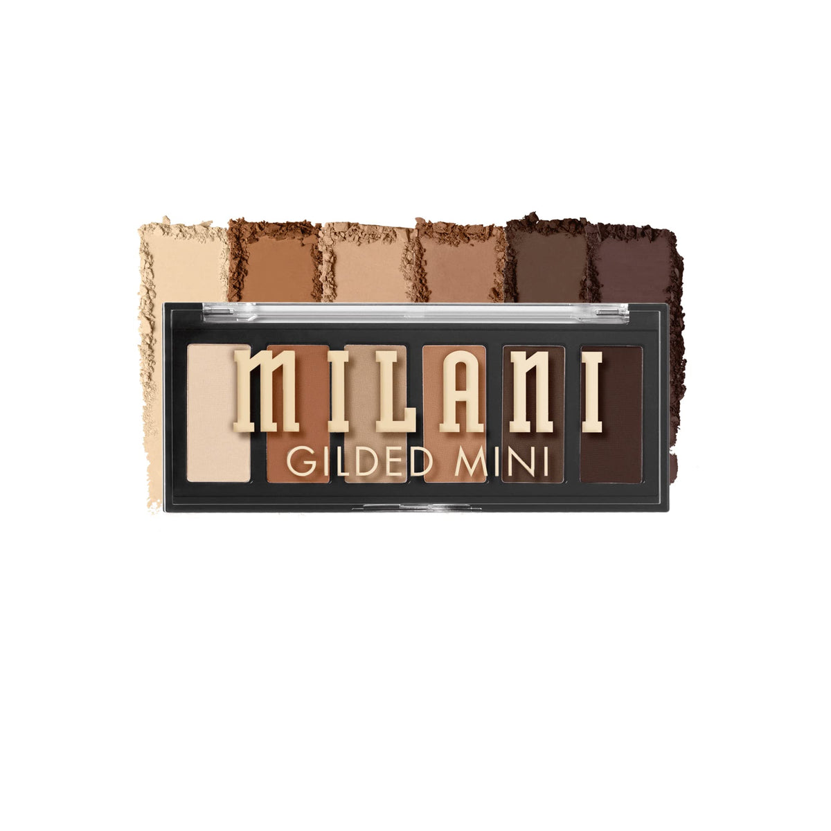 Milani Gilded Mini Eyeshadow Palette Whiskey Business front view