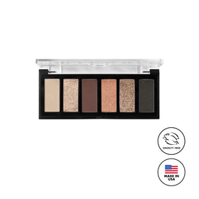 Milani Gilded Mini Eyeshadow Palette with applicator brush