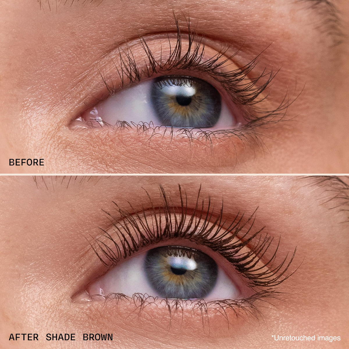 Milani Highly Rated Tubing Mascara applied on lashes