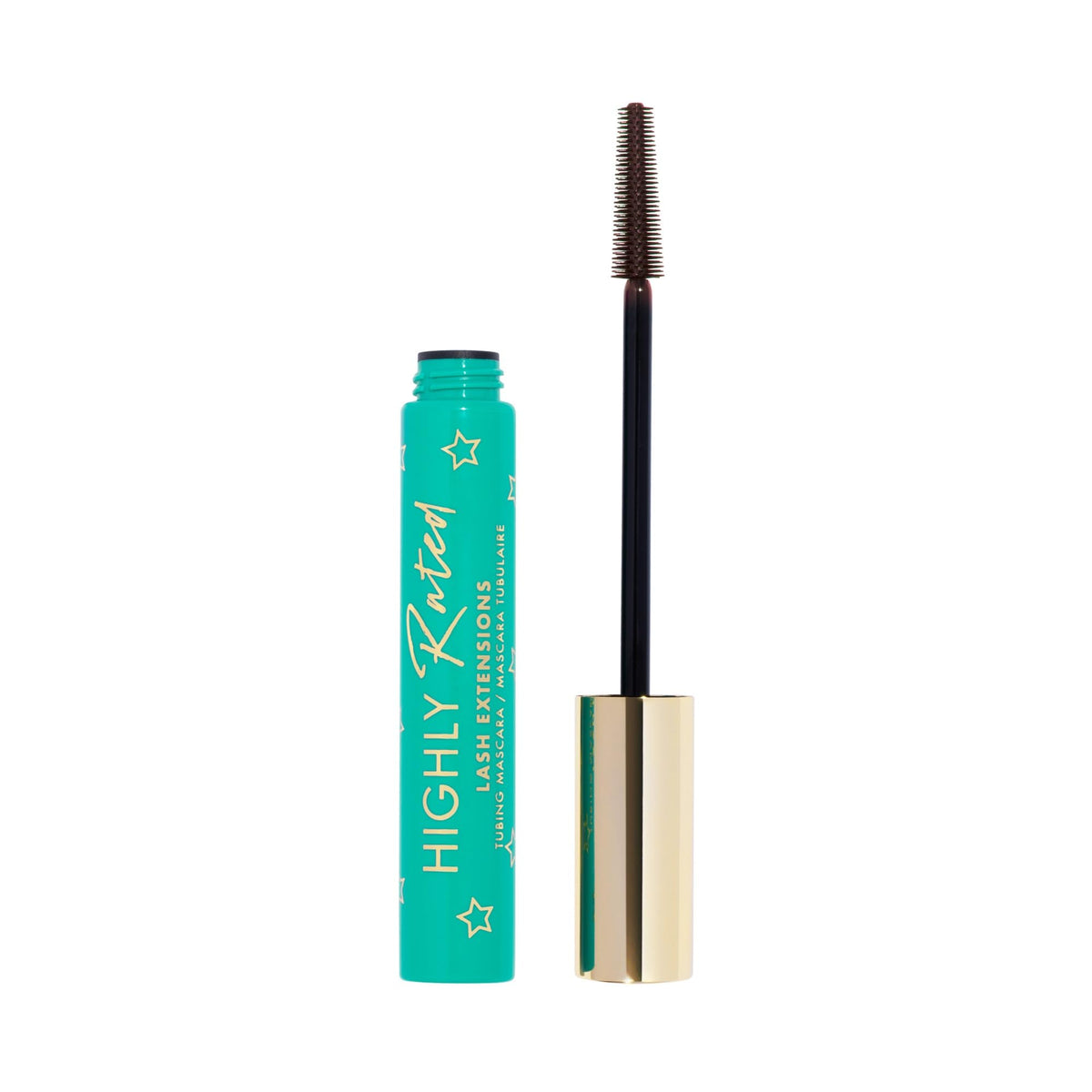 Milani Highly Rated Tubing Mascara front view, brown tube