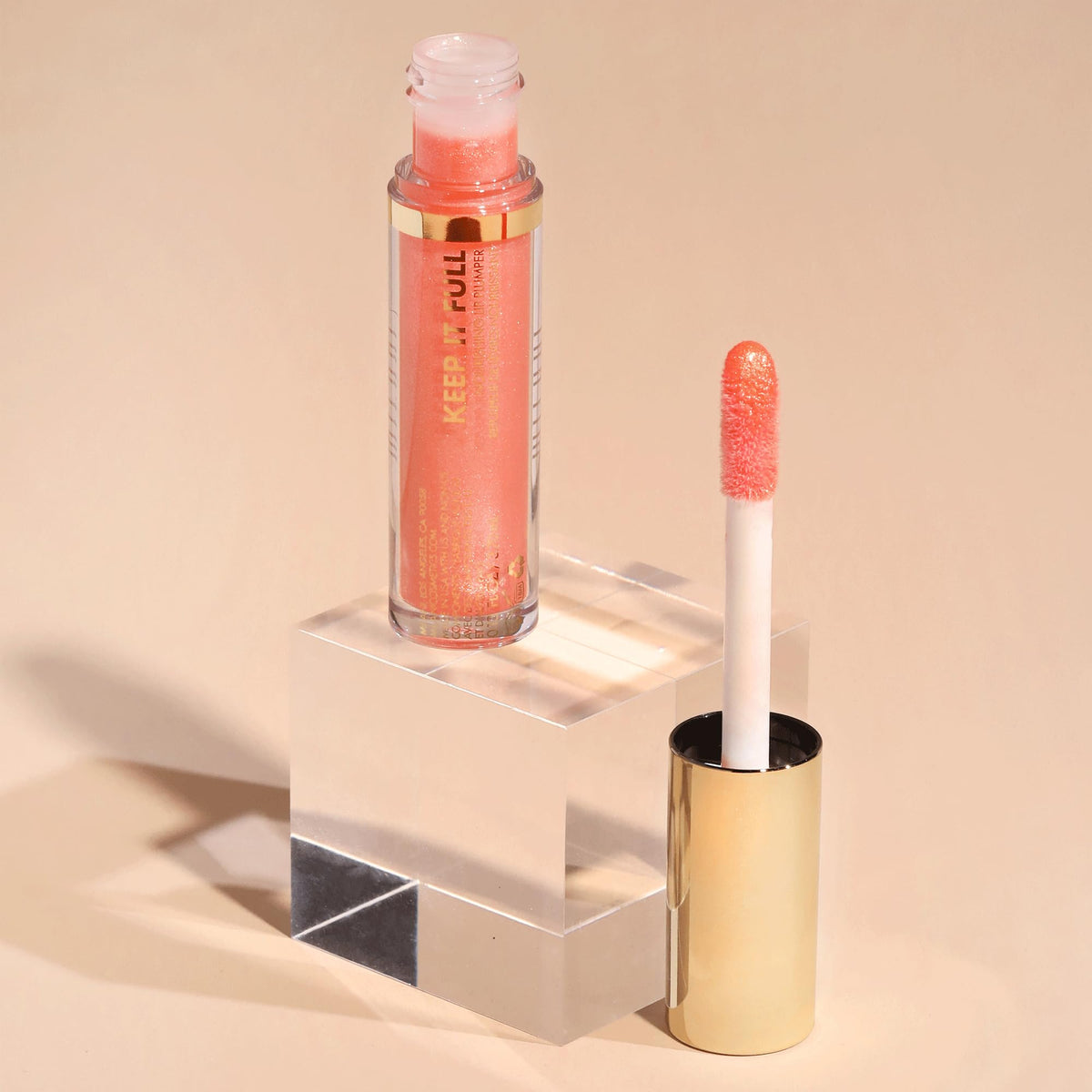 Milani Keep It Full Lip Plumper lifestyle scene with model