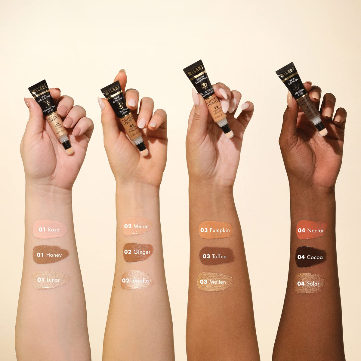 Milani Liquid Contour Ginger close-up of texture