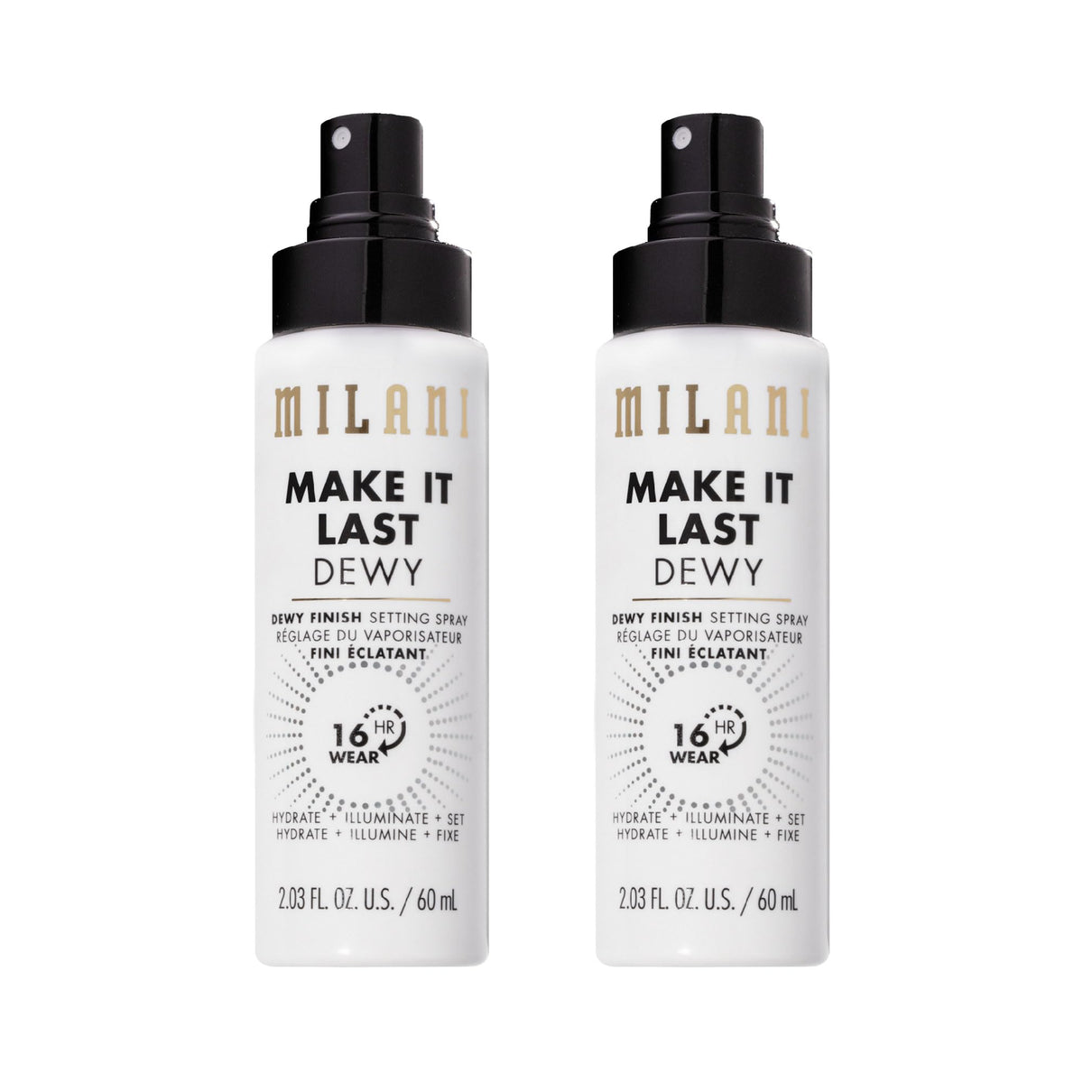 Milani Make It Last Dewy Setting Spray front view