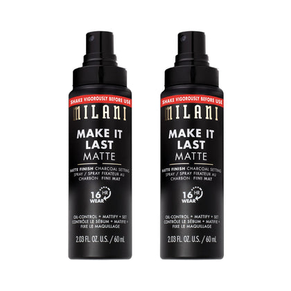 Milani Make It Last Matte Setting Spray 2-Pack front view
