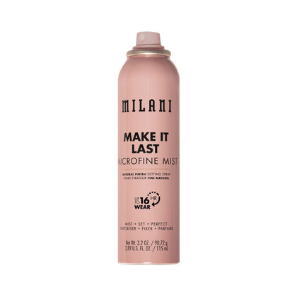 Milani Make It Last Microfine Mist Setting Spray front view