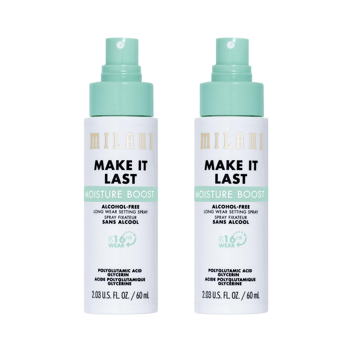 Milani Make It Last Moisture support Setting Spray front view