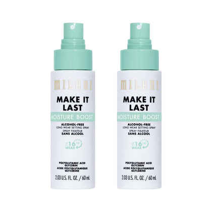 Milani Make It Last Moisture support Setting Spray front view