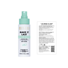 Milani Make It Last Moisture support Setting Spray packaging