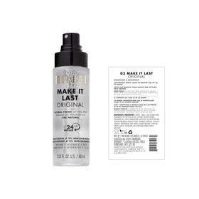 Milani Make It Last Setting Spray with natural finish option