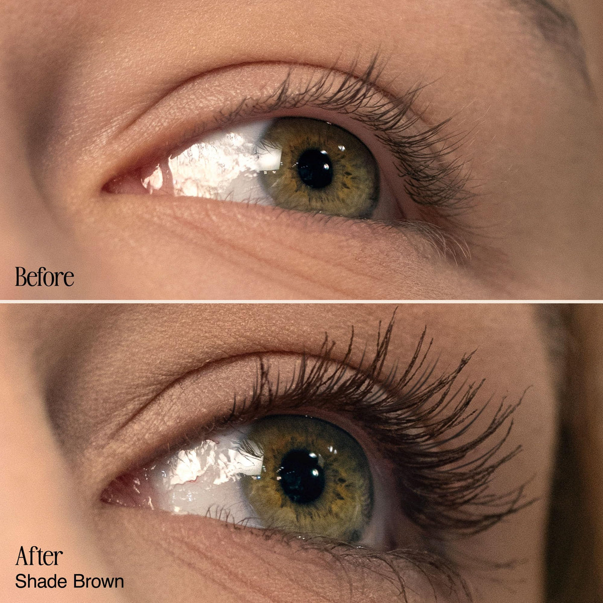 Milani mascara in hand with a natural background