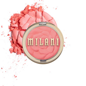 Milani Rose Blush Coral Cove front view in compact