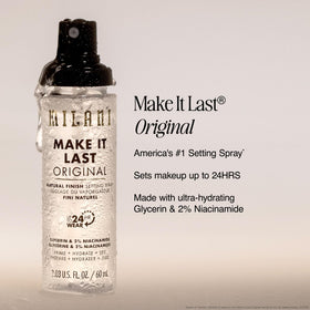 Milani Setting Spray + Primer 2-Pack packaging
