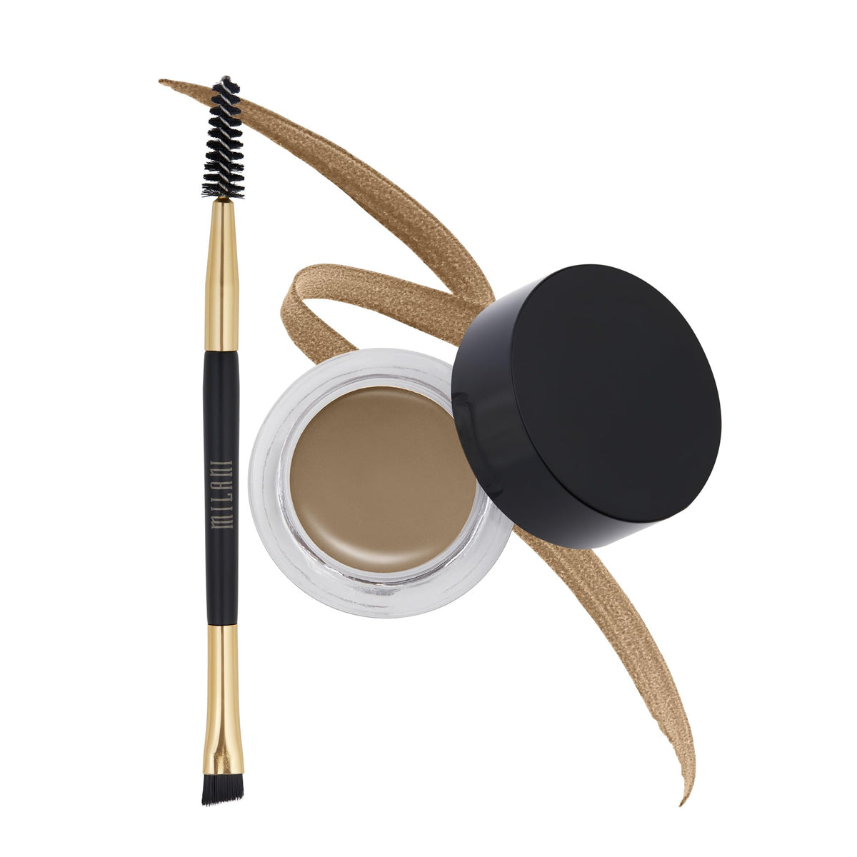 Milani Stay Put Brow Color Soft Brown front view