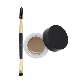Milani Stay Put Brow Color Soft Brown swatch on skin