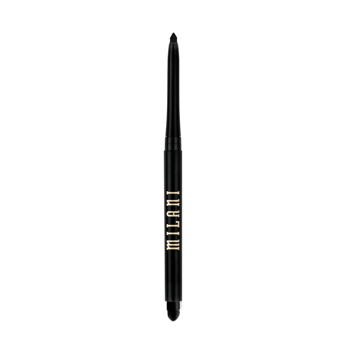 Milani Stay Put Eyeliner Pencil swatches on skin