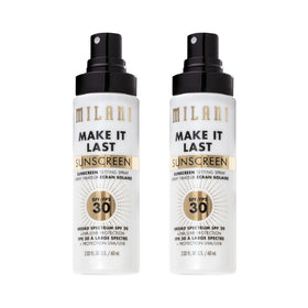 Milani Sunscreen Setting Spray SPF 30 2-Pack front view