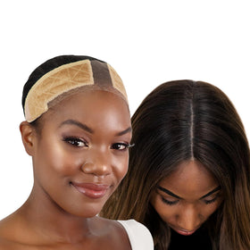 MILANO COLLECTION Wigrip Lace Wig Band front view, nude colour