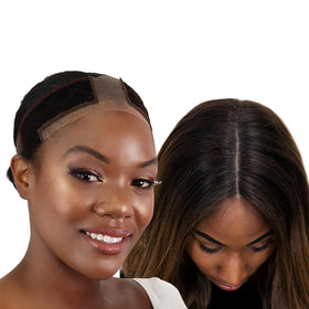 MILANO COLLECTION Wigrip Premium Lace Wig Band front view, chocolate brown
