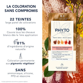 Milk developer bottle included in PHYTO Phytocolor kit