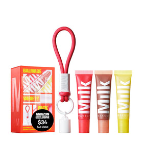 Milk Makeup Balmade Hydrating Lip Balm Trio gift set front view