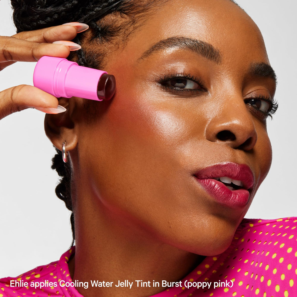 Milk Makeup Cooling Water Jelly Tint in a lifestyle setting